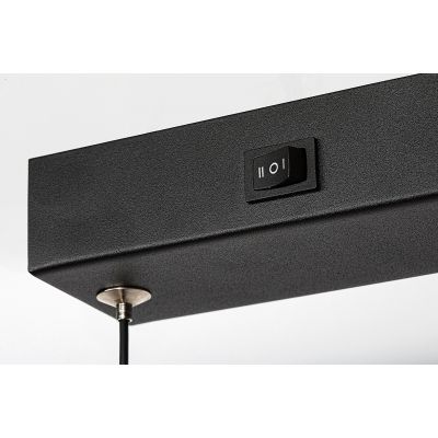 Rabalux Sindri lampa wisząca 1x36 W czarna 72231