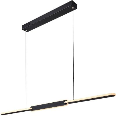 Rabalux Sindri lampa wisząca 1x36 W czarna 72231