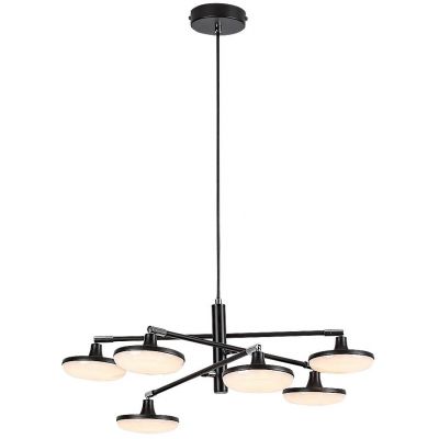 Rabalux Madi lampa wisząca 24 W biała-czarna 72239