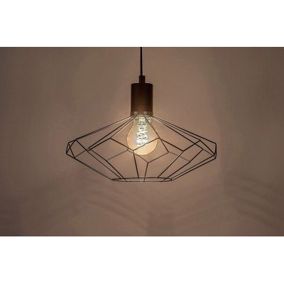 Rabalux Fran lampa wisząca 1x40 W czarna 72241