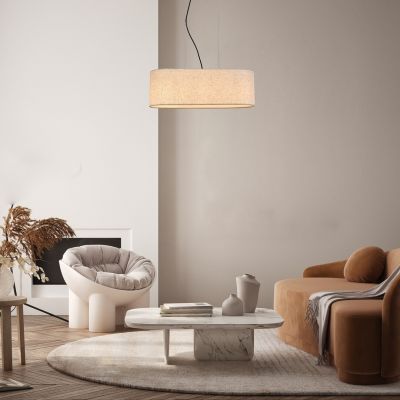 Rabalux Narmin lampa stojąca 3x40 W czarna-beżowa 72251