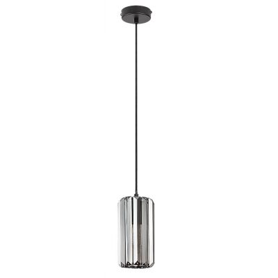 Rabalux Veness lampa wisząca 1x40 W czarna-przydymiona 72254