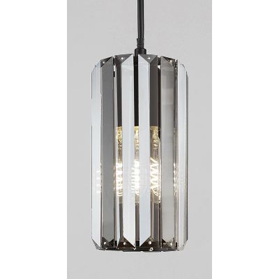 Rabalux Veness lampa wisząca 1x40 W czarna-przydymiona 72254