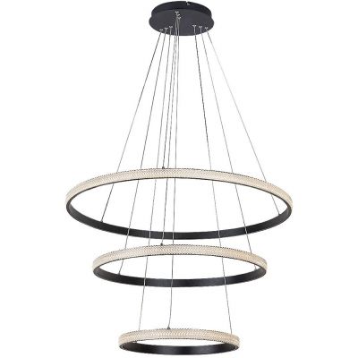 Rabalux Grete lampa wisząca 100 W biała-czarna 72260