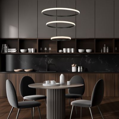 Rabalux Grete lampa wisząca 100 W biała-czarna 72260