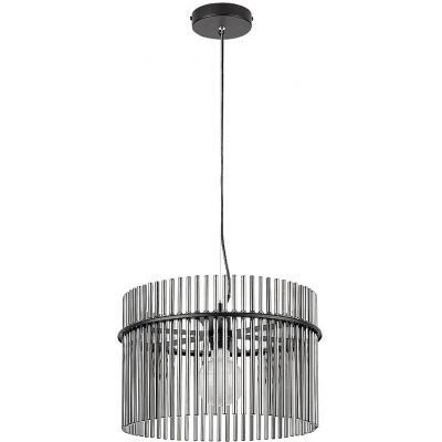 Rabalux Inesa lampa wisząca 1x40 W czarna-przydymiona 72261
