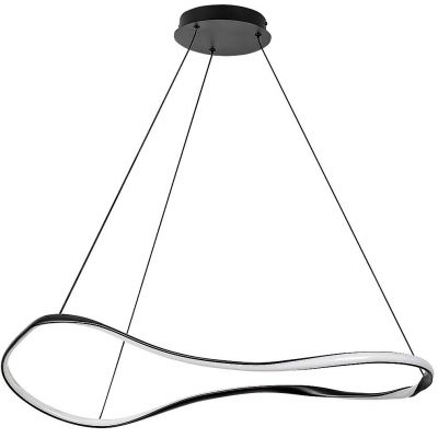 Rabalux Mirossi lampa wisząca 1x40 W biała-czarna 72266