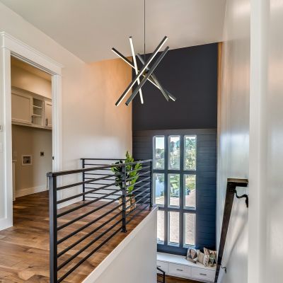 Rabalux Matilde lampa wisząca 48 W biała-czarna 72267