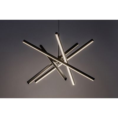 Rabalux Matilde lampa wisząca 48 W biała-czarna 72267