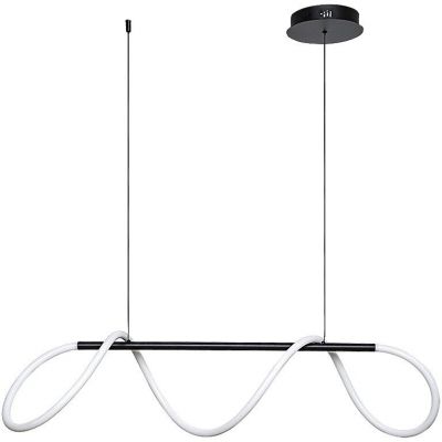 Rabalux Montema lampa wisząca 1x40 W biała-czarna 72269