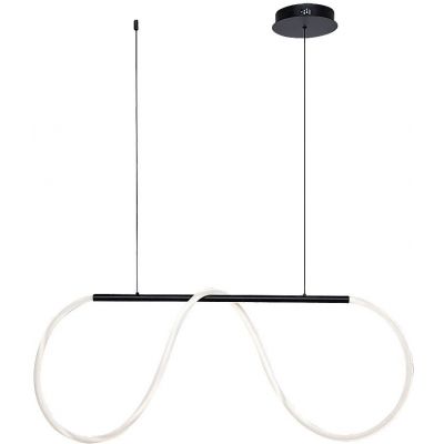 Rabalux Montema lampa wisząca 1x40 W biała-czarna 72269