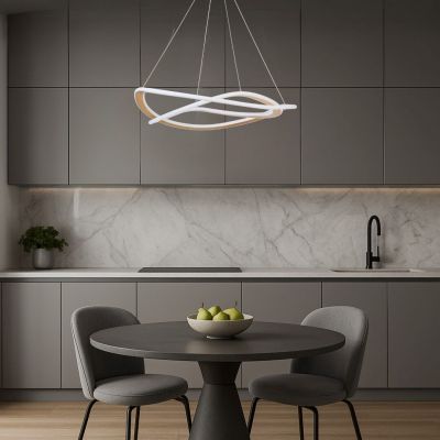 Rabalux Kallira lampa wisząca 1x72 W złota 72282