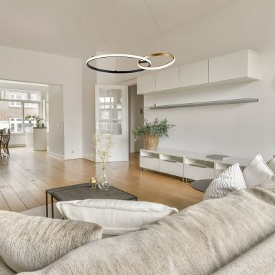 Rabalux Emilion lampa wisząca 1x36 W czarna-złota 72296