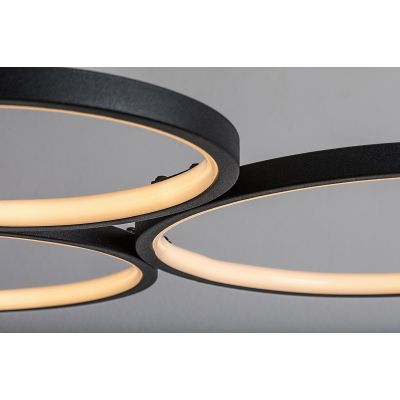 Rabalux Formand lampa wisząca 1x38 W czarna 72297