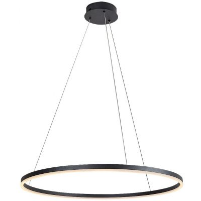 Rabalux Isaure lampa wisząca 1x45 W czarna 72302