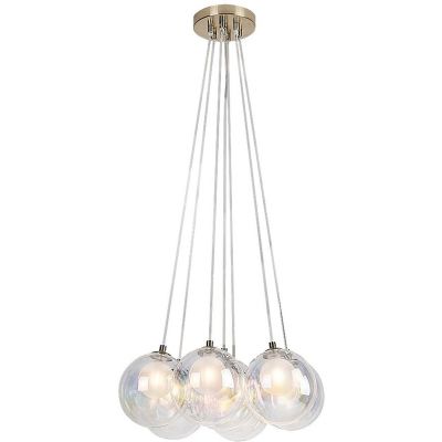 Rabalux Rosehip lampa wisząca 7x25 W szampan 72304