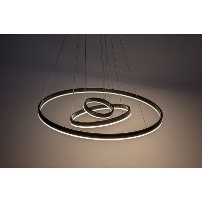 Rabalux Isaure lampa wisząca 1x100 W czarna 72306