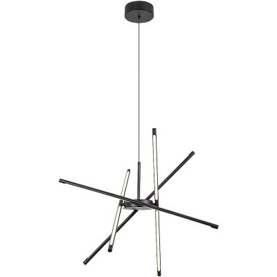 Rabalux Henli2 lampa wisząca 4x40 W biała-czarna 72338