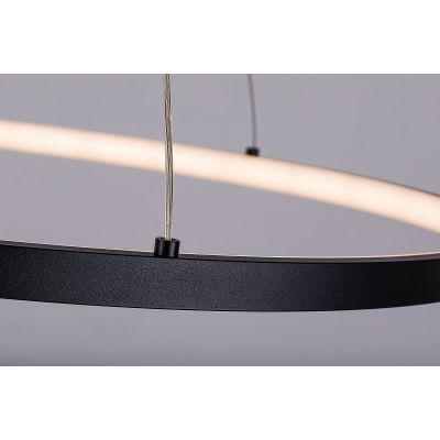 Rabalux Beliza lampa wisząca 1x55 W czarna 72344