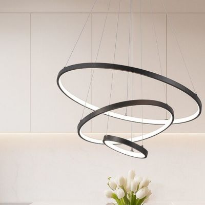 Rabalux Beliza lampa wisząca 1x90 W czarna 72346