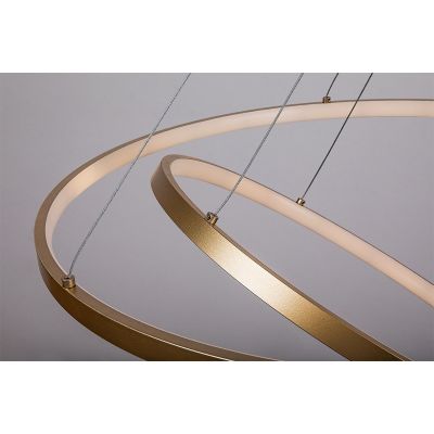 Rabalux Beliza lampa wisząca 75 W złota 72348