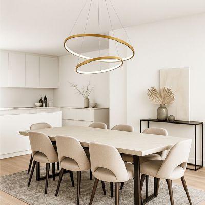 Rabalux Beliza lampa wisząca 75 W złota 72348