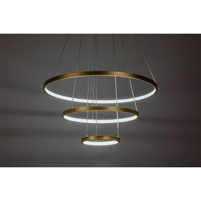 Rabalux Beliza lampa wisząca 3x90 W złota 72349