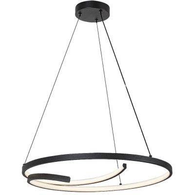 Rabalux Niloo lampa wisząca 1x40 W biała-czarna 72367
