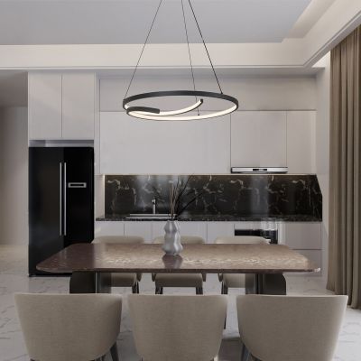 Rabalux Niloo lampa wisząca 1x40 W biała-czarna 72367