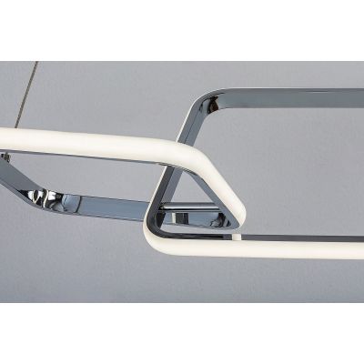 Rabalux Malwen lampa wisząca 2x36 W biała-chrom 72368