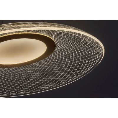 Rabalux Zofrael lampa wisząca 1x24 W złota 72411