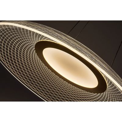 Rabalux Zofrael lampa wisząca 1x24 W złota 72411