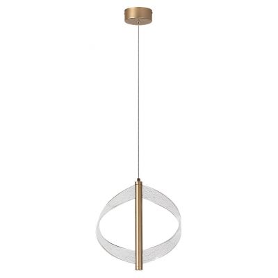 Rabalux Olyssia lampa wisząca 8 W złota 72464