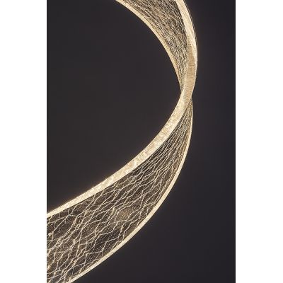 Rabalux Olyssia lampa wisząca 8 W złota 72464