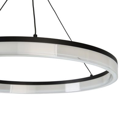 Rabalux Seraphiel lampa wisząca 24 W czarna 72478