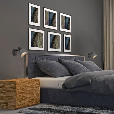 Rabalux Farelia kinkiet 1x10 W czarny-szary 73005