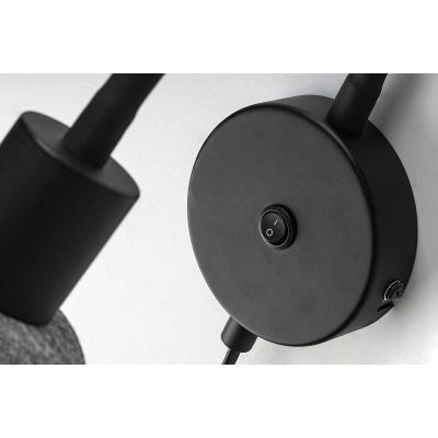 Rabalux Farelia kinkiet 1x10 W czarny-szary 73009