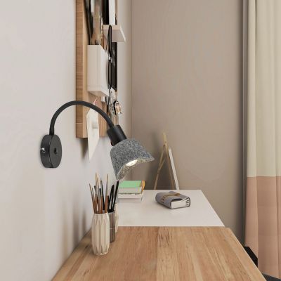 Rabalux Farelia kinkiet 1x10 W czarny-szary 73009