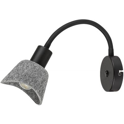 Rabalux Farelia kinkiet 1x10 W czarny-szary 73009