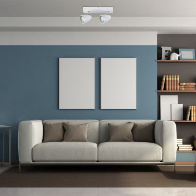 Rabalux Perico lampa podsufitowa 2x5 W biała 73018