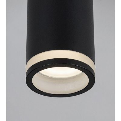 Rabalux Senobia lampa podsufitowa 1x35 W czarna 73030