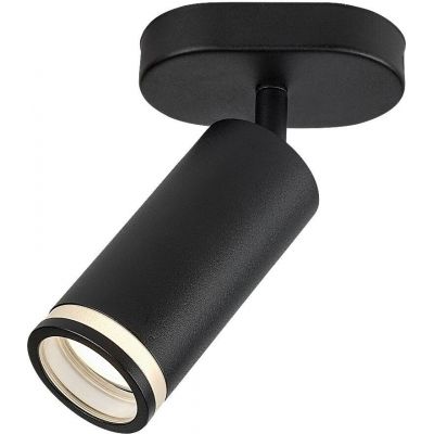 Rabalux Senobia lampa podsufitowa 1x35 W czarna 73033