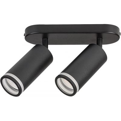 Rabalux Senobia lampa podsufitowa 2x35 W czarna 73034