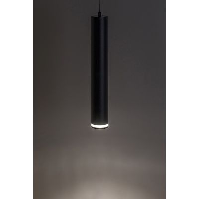 Rabalux Senobia lampa wisząca 1x5 W czarna 73036