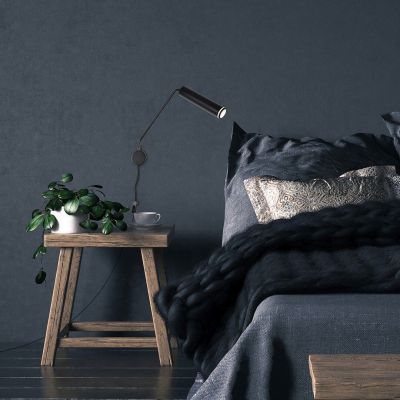 Rabalux Senobia kinkiet 1x35 W czarny 73041