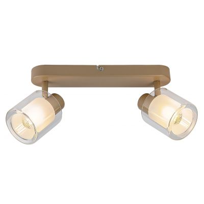 Rabalux Mirral lampa podsufitowa 2x15 W beżowa 73064