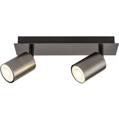 Rabalux Gerhard lampa podsufitowa 2x15 W szara 73072