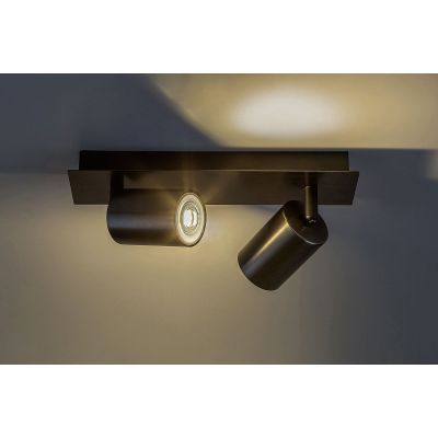 Rabalux Gerhard lampa podsufitowa 2x15 W szara 73072