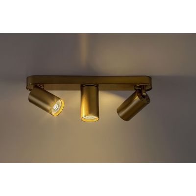 Rabalux Mirina lampa podsufitowa 3x5 W złota 73077