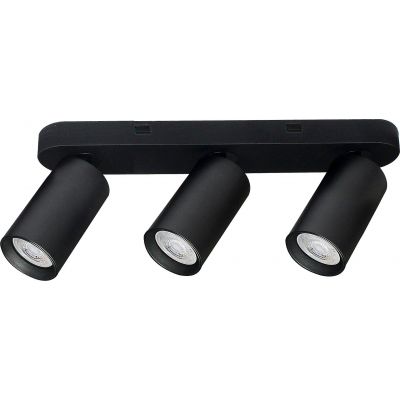 Rabalux Yorli lampa podsufitowa 3x7 W czarna 73083